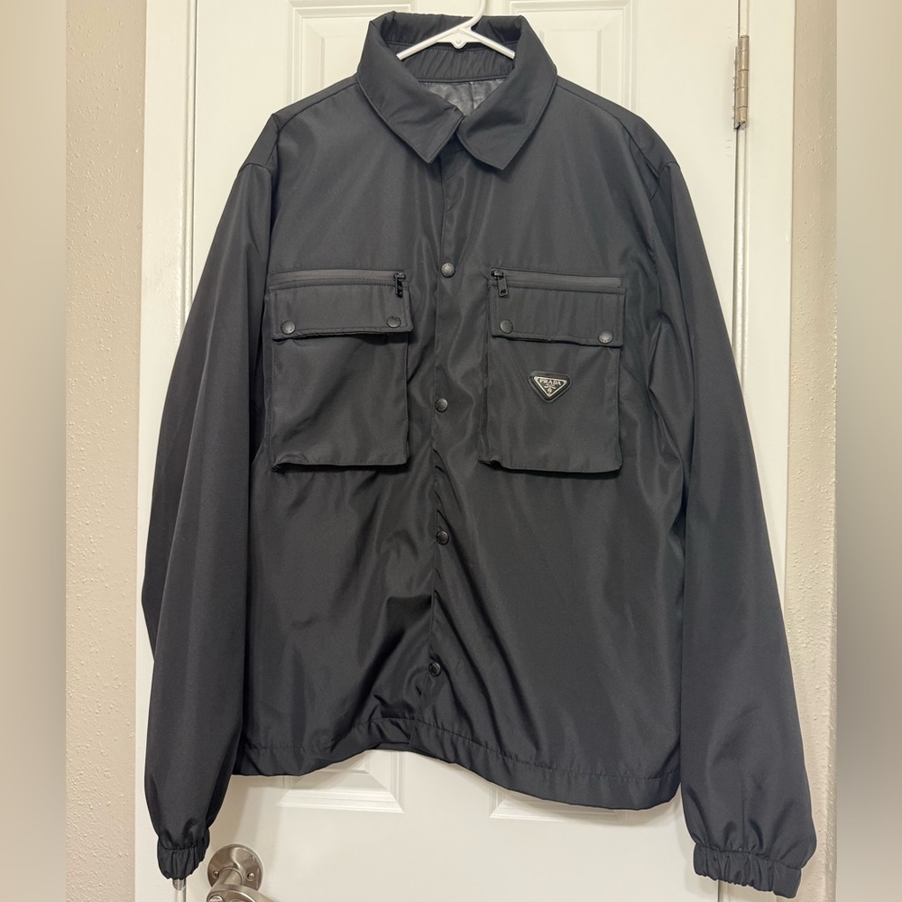 Prada Down and White Eiderdown Black Jacket - image 1